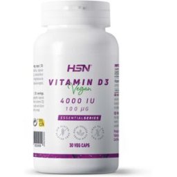 HSN Vitamina d3 vegana 4000ui - 30 veg caps - Vitaminas - Cápsulas Vegetales - 30 Serviços