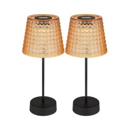 Globo 36634-2A - Conjunto 2x LED Solar SOLAR LED/0,06W/3V IP44 laranja