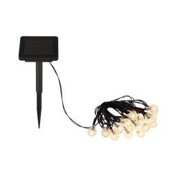 Globo 36802-20 - Corrente solar LED 20xLED/0,06W/3,2V 285 cm IP44