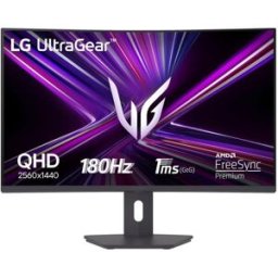 Monitor LG 32G600A-B 32" Quad HD 180Hz VA Curvo FreeSync Premium HDR10