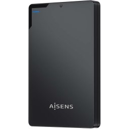 Caixa externa AISENS para disco rígido 2,5" USB - Preto