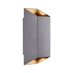 Nordlux - Iluminação de parede exterior NICO 2xGU10/35W/230V IP54 antracite