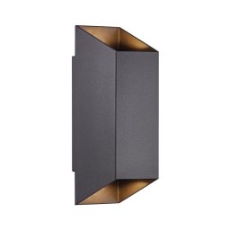 Nordlux - Iluminação de parede exterior NICO 2xGU10/35W/230V IP54 preto