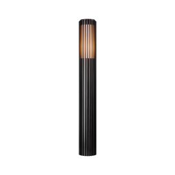 Nordlux - Candeeiro exterior ALUDRA 1xE27/15W/230V IP44 preto 95,4 cm