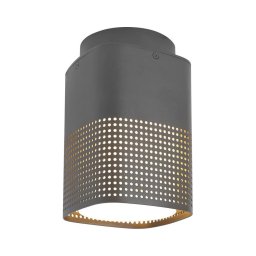 Nordlux - Candeeiro de teto exterior SIDARA 1xE27/15W/230V IP54 antracite