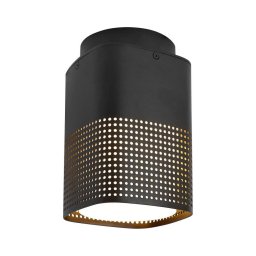 Nordlux - Candeeiro de teto para exterior SIDARA 1xE27/15W/230V IP54 preto