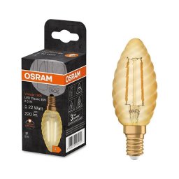 Lâmpada LED VINTAGE E14/2,5W/230V 2400K - Osram