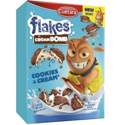 Cereais Flakes Cream Bomb Cuetara - 350g
