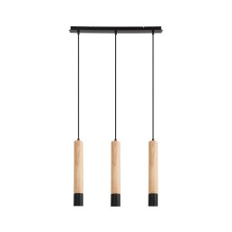 Rabalux 72133 - Lustre de cabo BRAULIA 3xGU10/50W/230V faia