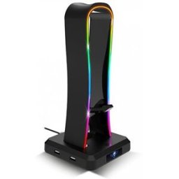 Spirit of gamer Suporte Auscultadores SOG Sentinel Multi-funções RGB SOG-STD1