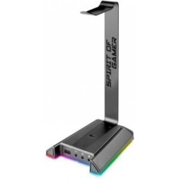 Suporte Auscultadores Spirit Of Gamer Sentinel 7.1 RGB - Preto