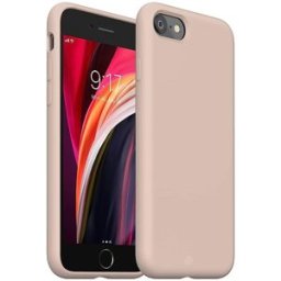 iS Capa Silicone Líquido Magsafe iPhone Areia SE 2020