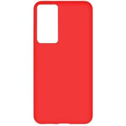 iS Capa de Silicone para Samsung S21 Ultra Vermelho