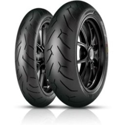 Pirelli DIABLO ROSSO II 180/55ZR17 TL, Pneus para motas traseiro