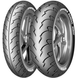 Dunlop D207 180/55ZR18 TL, Pneus para motas traseiro