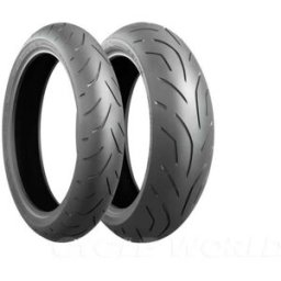 BRIDGESTONE S20 J 180/55ZR17 TL, Pneus para motas traseiro