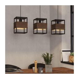 Eglo 43805 - Candelabro suspenso EVESHAM 3xE27/40W/230V