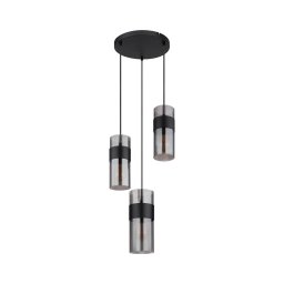 Globo 15718-3 - Candeeiro suspenso SCARFINA 3xE27/60W/230V