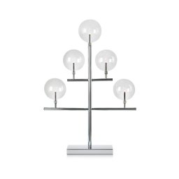 Markslöjd 704820 - Castiçal de Natal MAESTRO 5xE5/0,8W/230/12V cromado