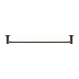 Duravit 99244600 - Toalheiro de parede D-CODE 64,5 cm preto mate