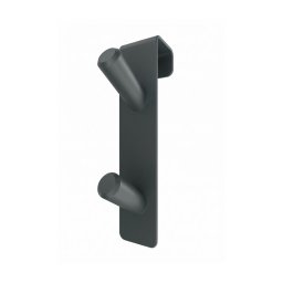 Gancho para radiador INOX - aço inoxidável/antracite