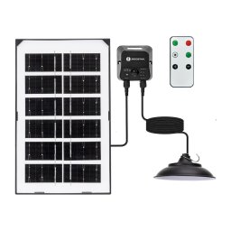Aigostar - Lustre solar LED/35W/12V 3000 mAh 6500K Ø 15 cm