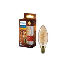 Lâmpada LED regulável VINTAGE Philips B35 E14/2,7W/230V 1800K CRI 90