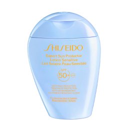 Shiseido Protetor solar facial Expert Sun Protector SPF50 Loção protetora para pele sensível