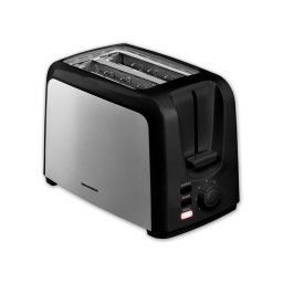 Heinner HTP-700BKSS - Torradeira de 2 fatias 700W/230V preto/cromado mate