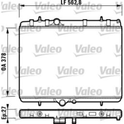 Radiador, arrefecimento do motor VALEO 732894