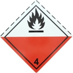 Placa de aviso/informação CARGOPARTS T083/T
