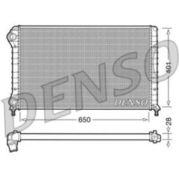 Radiador, arrefecimento do motor DENSO DRM09061