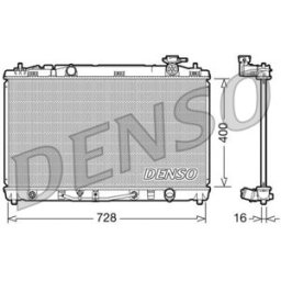 Radiador, arrefecimento do motor DENSO DRM50042