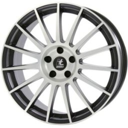 Jante de alumínio, 19 polegadas ITWHEELS Sofia 5x114,3 8J ET38, cor Matt Preto polimento