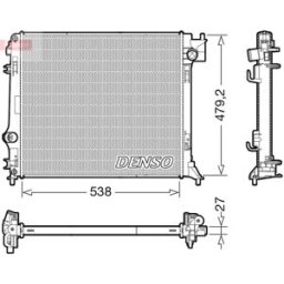 Radiador DENSO DRM46064