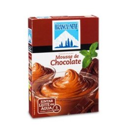 Mousse de Chocolate "Branca de Neve