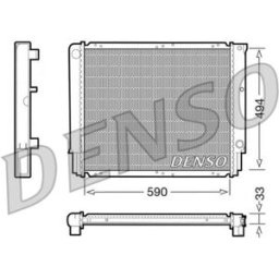 Radiador DENSO DRM33050