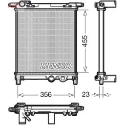 Radiador DENSO DRM32036
