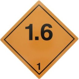 Placa de aviso/informação CARGOPARTS T077/T