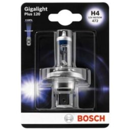 Lâmpada de halogéneo BOSCH H4 Gigalight Plus 120% 12V, 60/55W