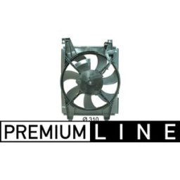 Ventoinha, condensador do ar condicionado MAHLE ACF 10 000P