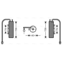 Secador, ar condicionado AVA COOLING OLD458