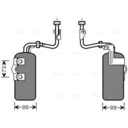 Secador, ar condicionado AVA COOLING VOD126 AVA