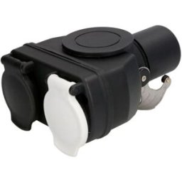 Conjunto de conectores de cabos, adaptador frontal semirreboque/reboque TRUCKLIGHT AD-15-003