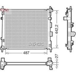 Radiador DENSO DRM46070
