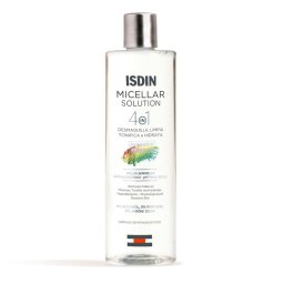 Isdin Cosméticos Faciais Micellar Water Solution 4 in 1 Facial Cleansing