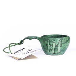 KUPILKA MOOMIN 12 Copo Junior Hattifatteners verde (120ml)