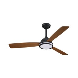 Aigostar ventilador de techo LED regulable 20W 230V 2700-6500K 132cm c/DO marrón