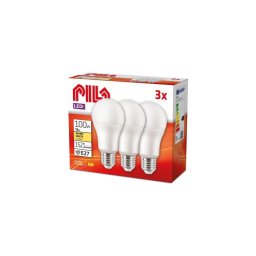 Conjunto de 3 lâmpadas LED Philips Pila E27/13W/230V 2700K
