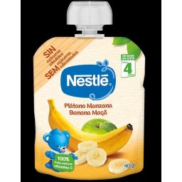 Nestle Banana Maça Bolsa - Pack 6 x 90g